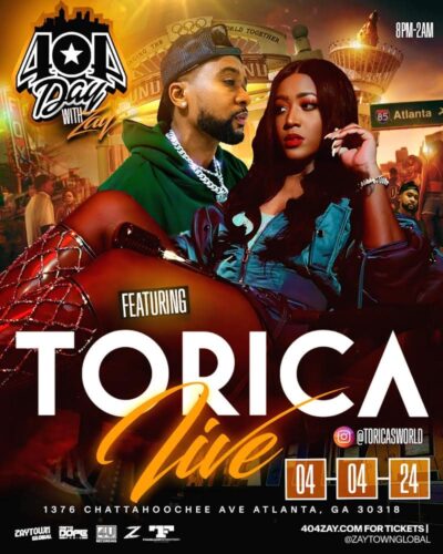 Torica 404 Day with Zay Flyer